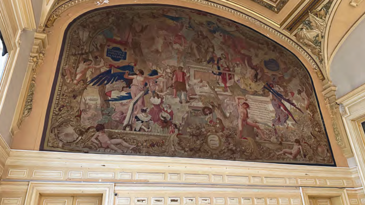 Tapisserie mairie du 13e